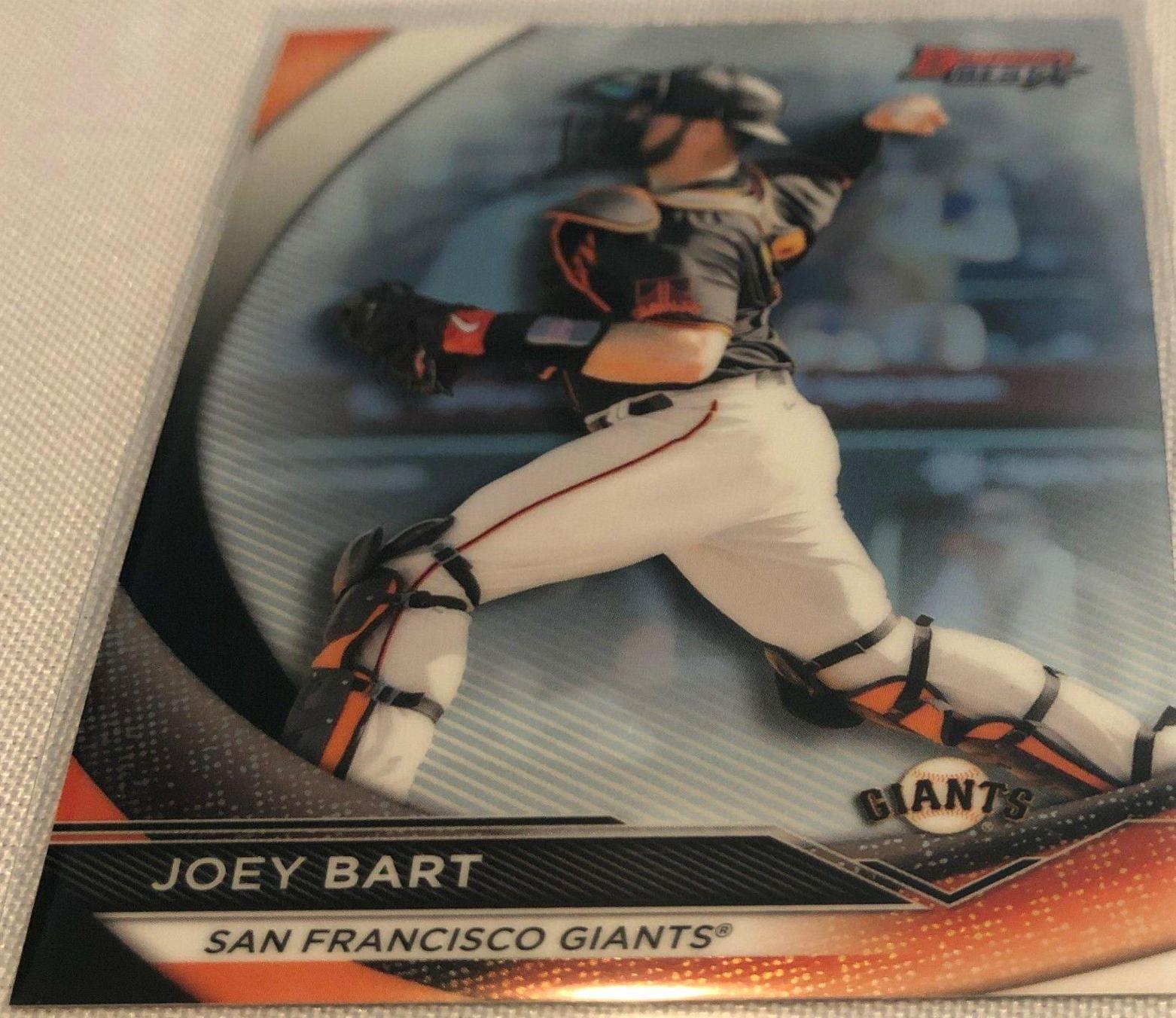 Joey Bart #TP-14 Baseball Cards 2020 Bowman's Best Top Prospects