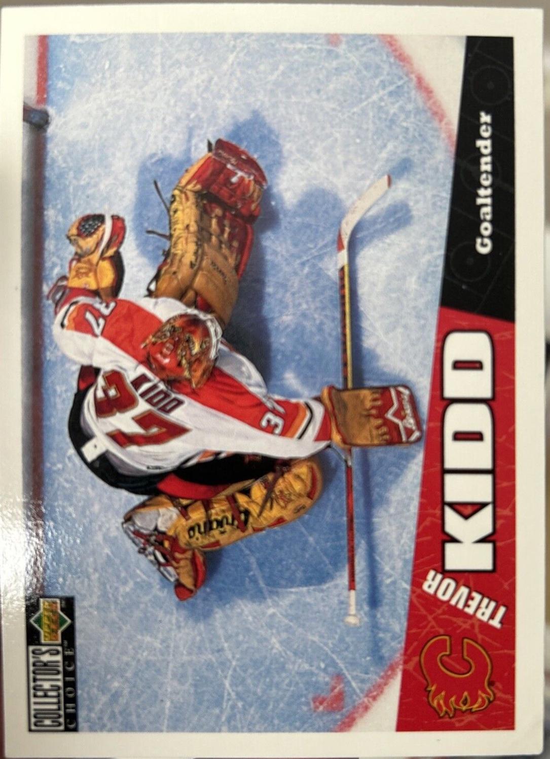 Trevor Kidd #34 Hockey Cards 1996 Collector's Choice