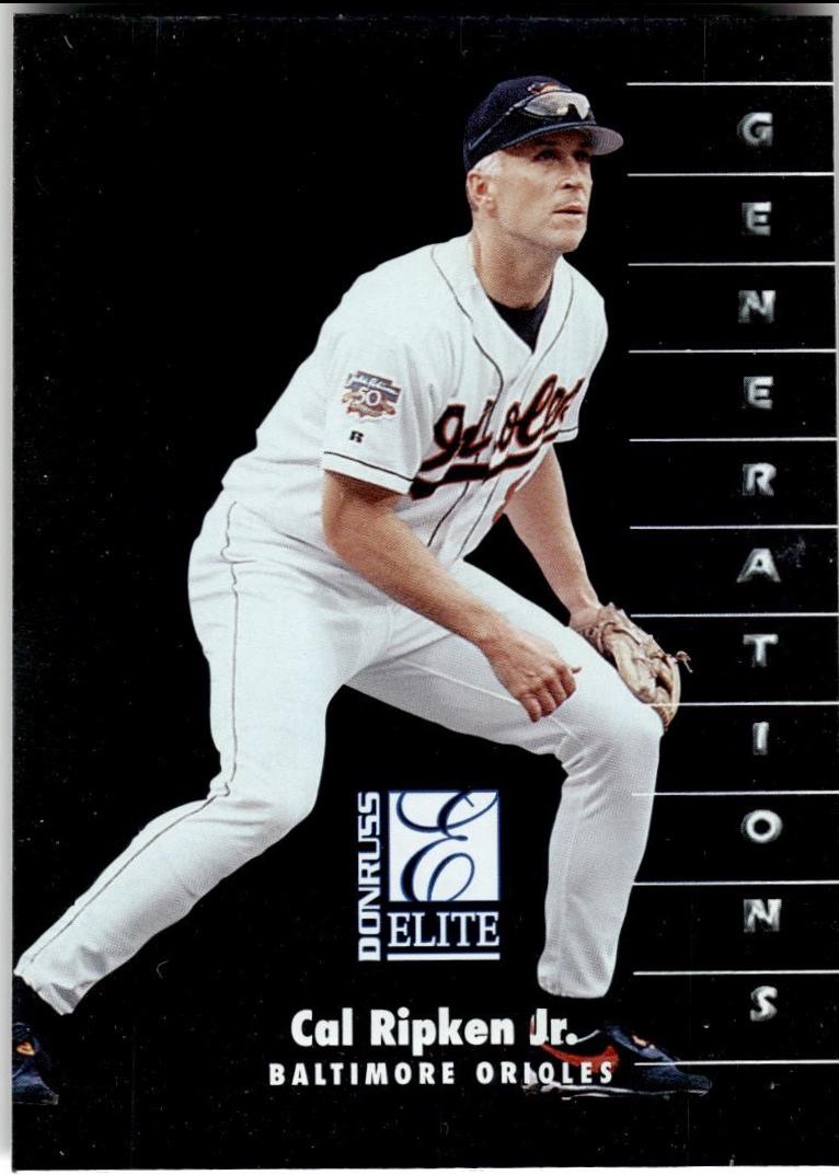 Cal Ripken Jr. #523 1998 Donruss Collections Baseball Donruss Elite Collections