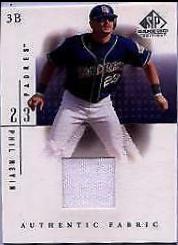 Phil Nevin #PN 2001 Sp Game Used Authentic Fabric Baseball