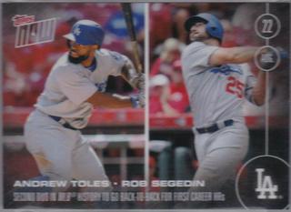 Andrew Toles, Rob Segedin