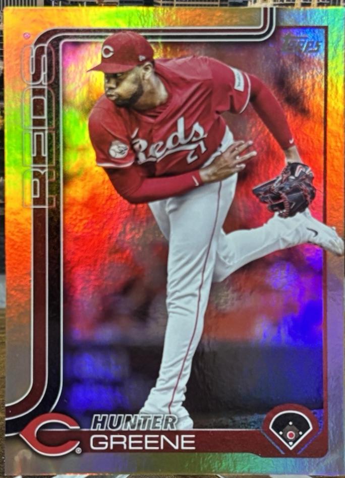 Hunter Greene [Gold Foil] (2025 Topps)