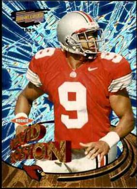 David Boston #1 Football Cards 1999 Pacific Revolution