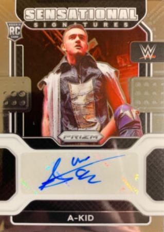 A Kid #SS-AKD Wrestling Cards 2022 Panini Prizm WWE Sensational Signatures