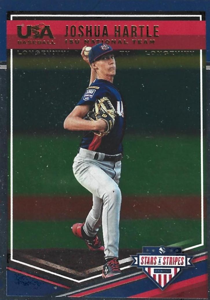 Joshua Hartle #57 Baseball Cards 2018 Panini Stars & Stripes USA