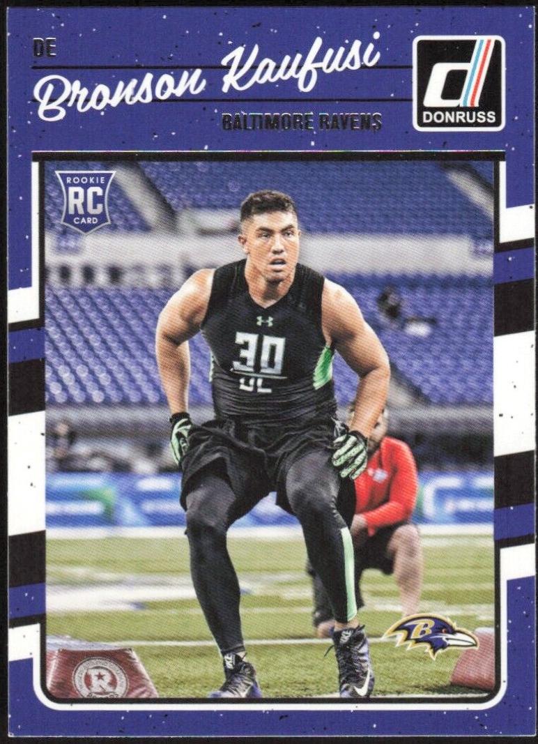 Bronson Kaufusi #306 Football Cards 2016 Panini Donruss