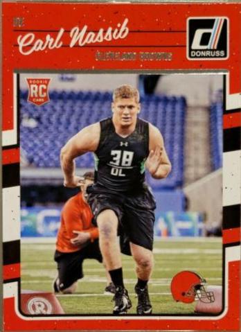 Carl Nassib #307 Football Cards 2016 Panini Donruss