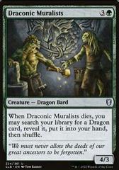 Draconic Muralists [Foil] #224
