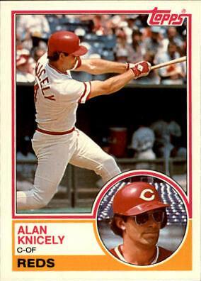 1983 Topps Traded Alan Knicely #57T card