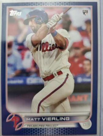 Matt Vierling [Royal Blue] #316