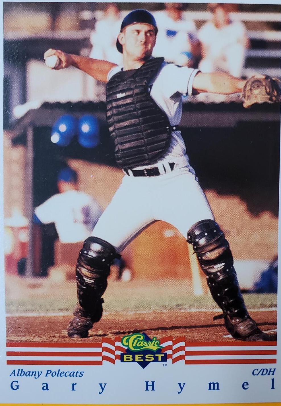 Gary Hymel #9 Baseball Cards 1992 Classic Game