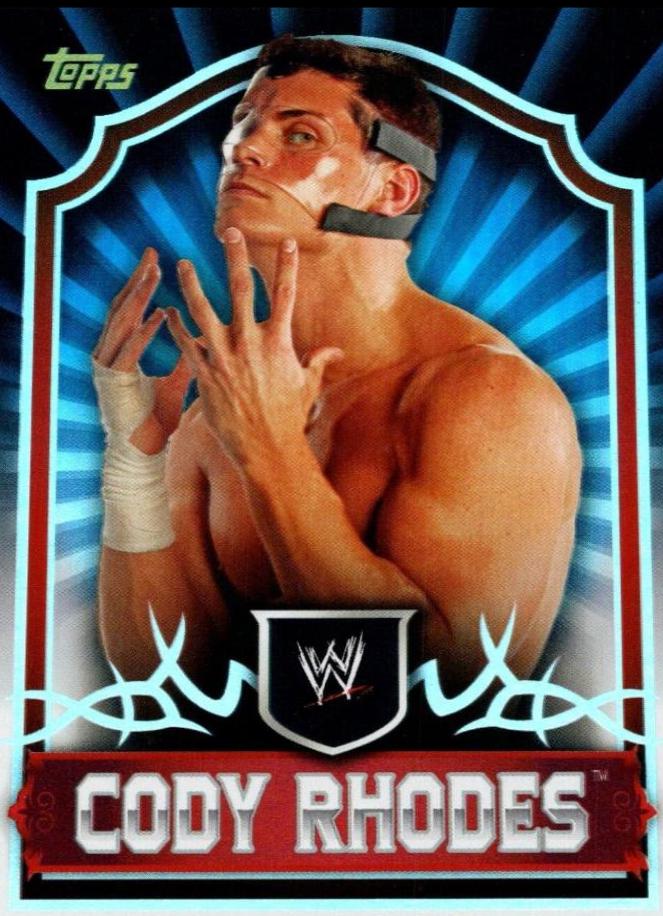Cody Rhodes #13 Wrestling Cards 2011 Topps WWE Classic