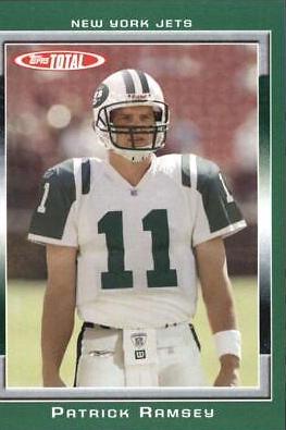 Patrick Ramsey #420 2006 Topps Total Football