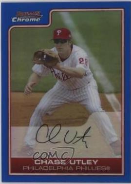 Chase Utley [Blue Refractor] #170