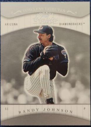 Randy Johnson #19 Baseball Cards 2001 Donruss Classics