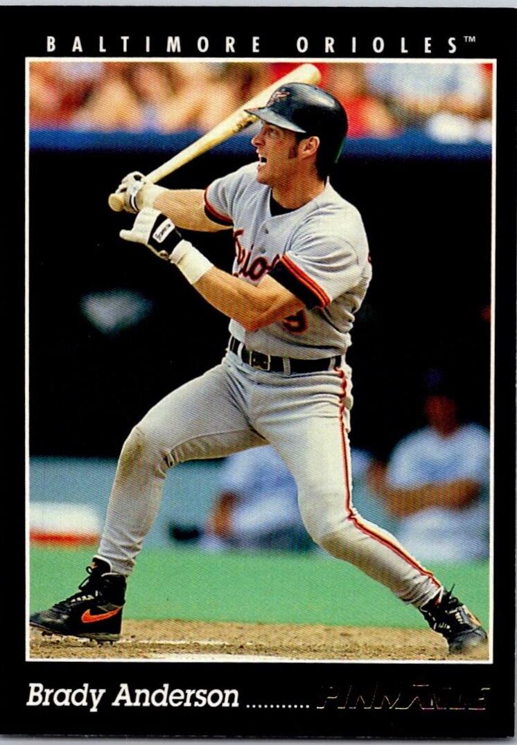brady anderson #70 Baseball Cards 1993 Pinnacle