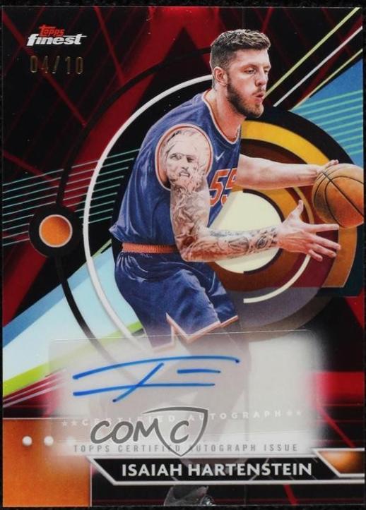 Isaiah Hartenstein [Red Black Vapor Refractor] #FA-IH
