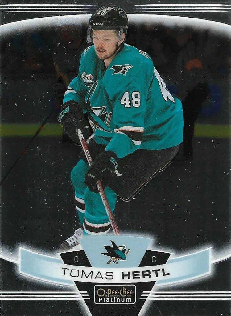 Tomas Hertl #5 Hockey Cards 2019 O Pee Chee Platinum