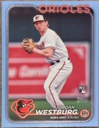 Jordan Westburg [Father's Day Powder Blue] #US125