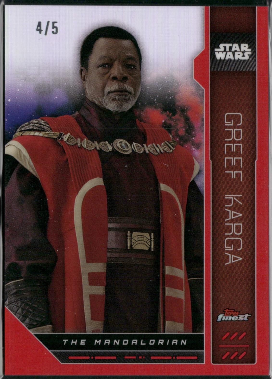 Greef Karga [Red Refractor] #FN-99
