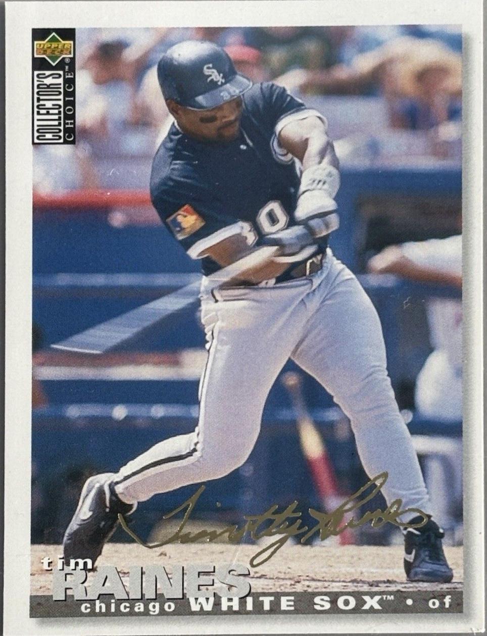 Tim Raines [Silver Signature] #495