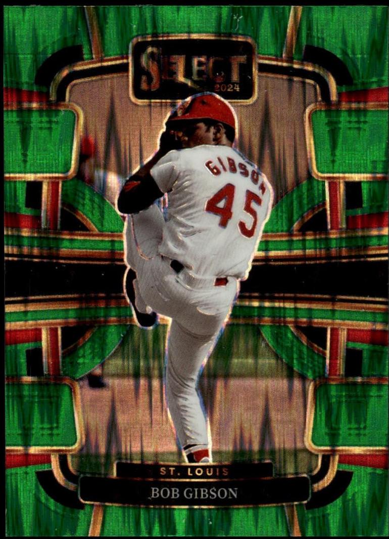 Bob Gibson [Green Flash Prizm] #61