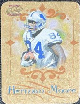 Herman Moore #9 Football Cards 1997 Pacific Philadelphia Photoengravings