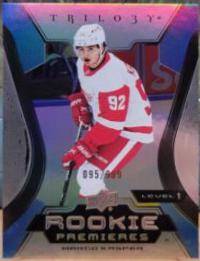 Marco Kasper #110 Hockey Cards 2023 Upper Deck Trilogy