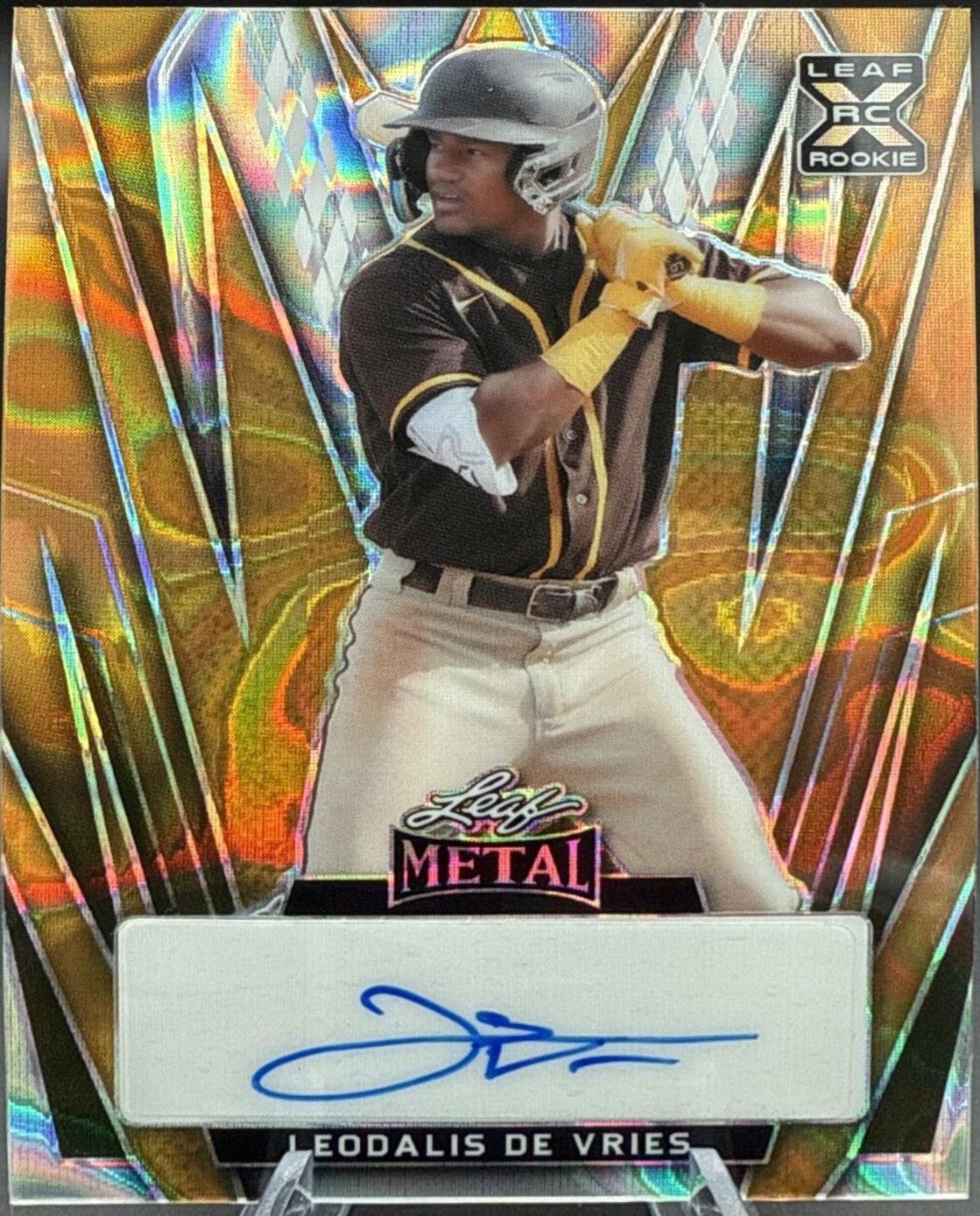 Leodalis De Vries [Gold Prismatic] #BA-LDV