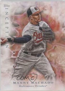 Manny Machado #6 Baseball Cards 2017 Topps Inception