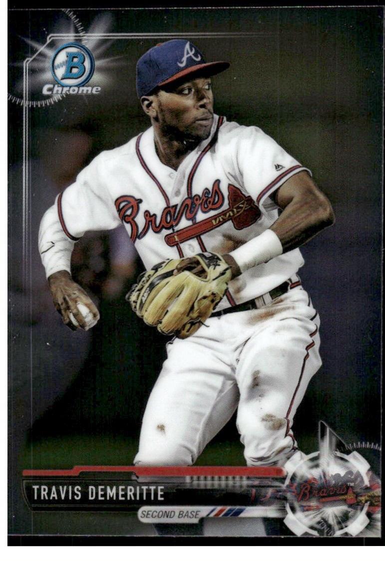 Travis Demeritte #BCP-144 2017 Bowman Chrome Prospects Baseball