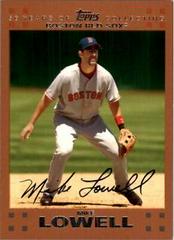 Mike Lowell [Copper] #83 Baseball Cards 2007 Topps Prices