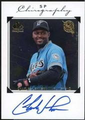Charles Johnson #CJ Baseball Cards 1998 SP Authentic Chirography Prices