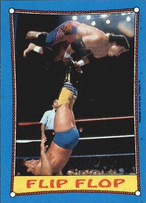 Rougeaus, Islanders #29 Wrestling Cards 1987 Topps WWF