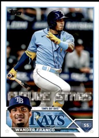Wander Franco #215 Baseball Cards 2023 Topps