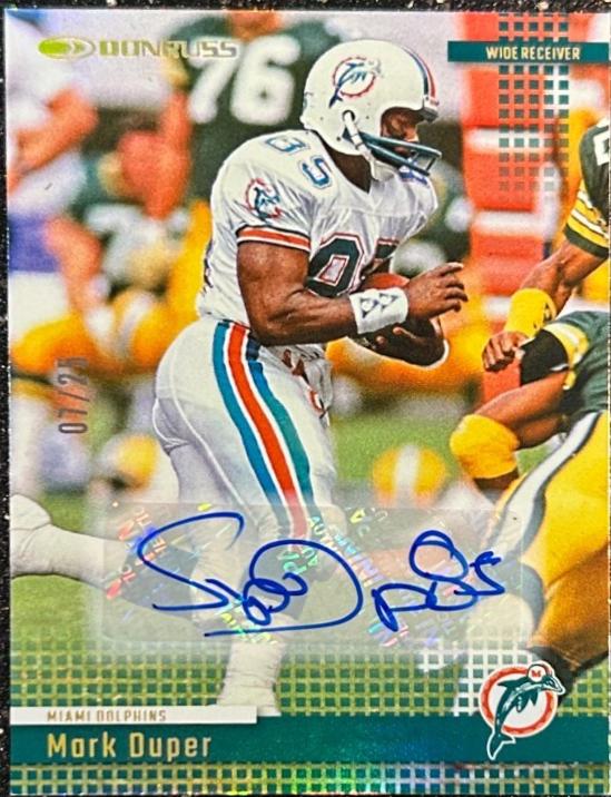 Mark Duper #10 Football Cards 2024 Panini Donruss Retro 2004 Autograph