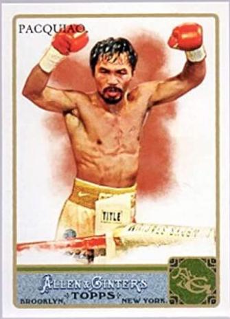 Manny Pacquiao #262 Boxing Cards 2011 Topps Allen & Ginter
