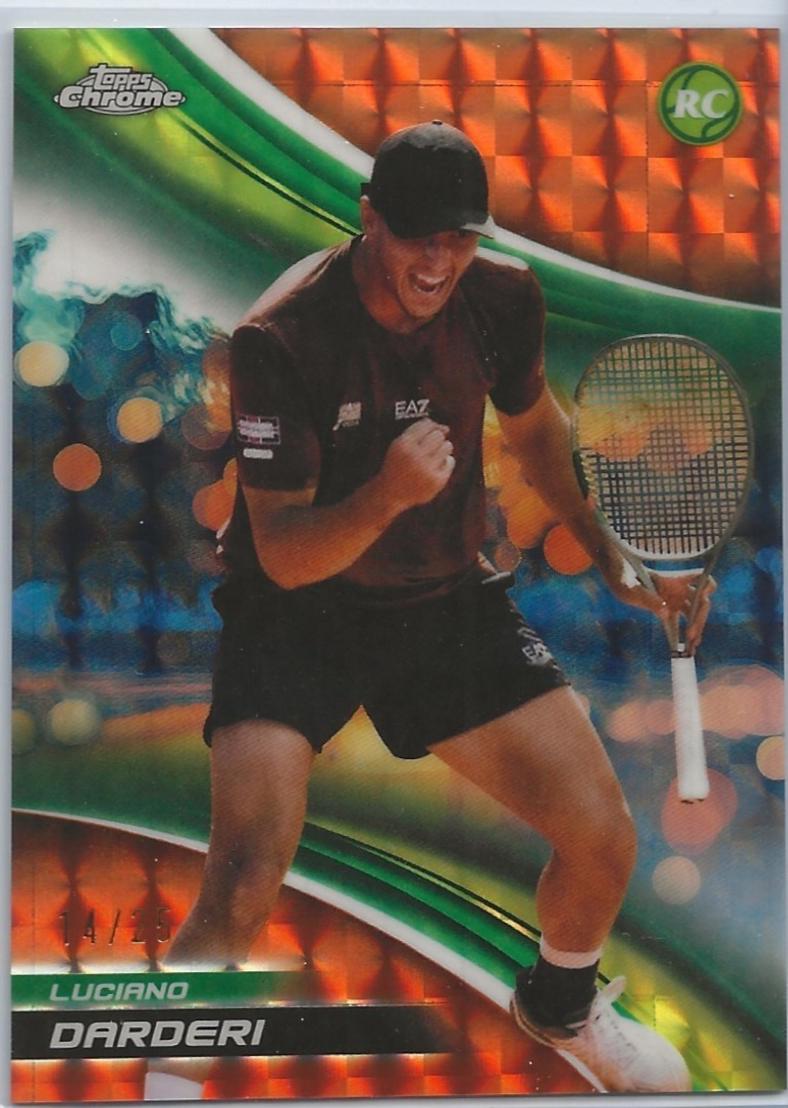 Luciano Darderi [Orange Geometric Refractor] #296