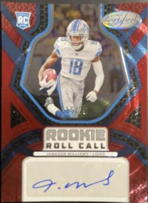 Jameson Williams [Blue] #RCS-JW