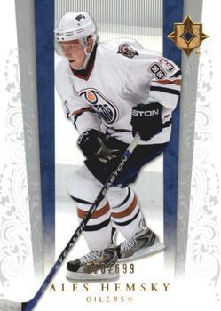 Ales Hemsky #26 Hockey Cards 2007 Ultimate Collection