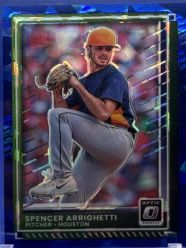Spencer Arrighetti [Blue Cracked Ice Optic] #47