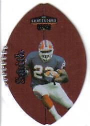 Antowain Smith #11 Football Cards 1998 Playoff Contenders Leather