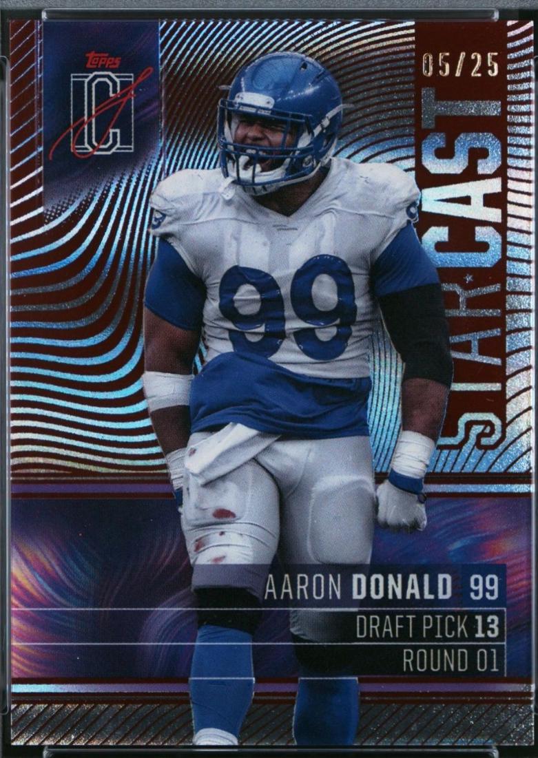 Aaron Donald [Red] #SC-16