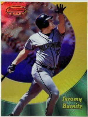 Jeromy Burnitz #2 Baseball Cards 1998 Bowman's Best