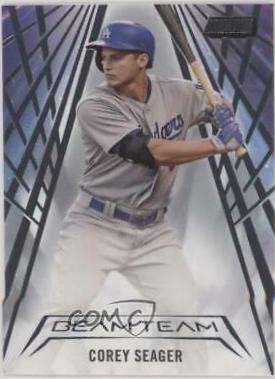 Corey Seager #BT-CS Baseball Cards 2018 Stadium Club Beam Team