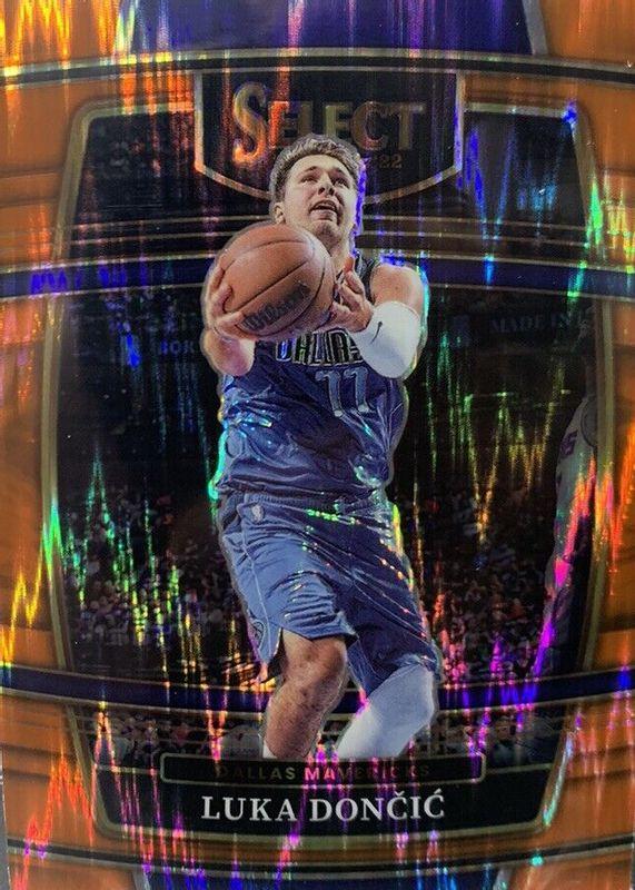2021 Luka Doncic [Orange Flash Prizm] #12