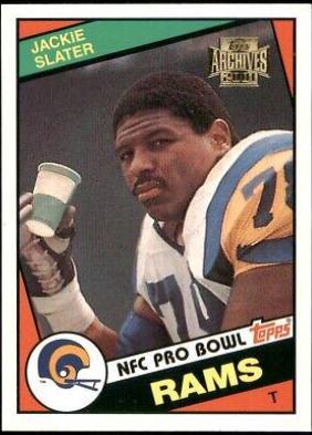Jackie Slater #4 Football Cards 2001 Topps Archives
