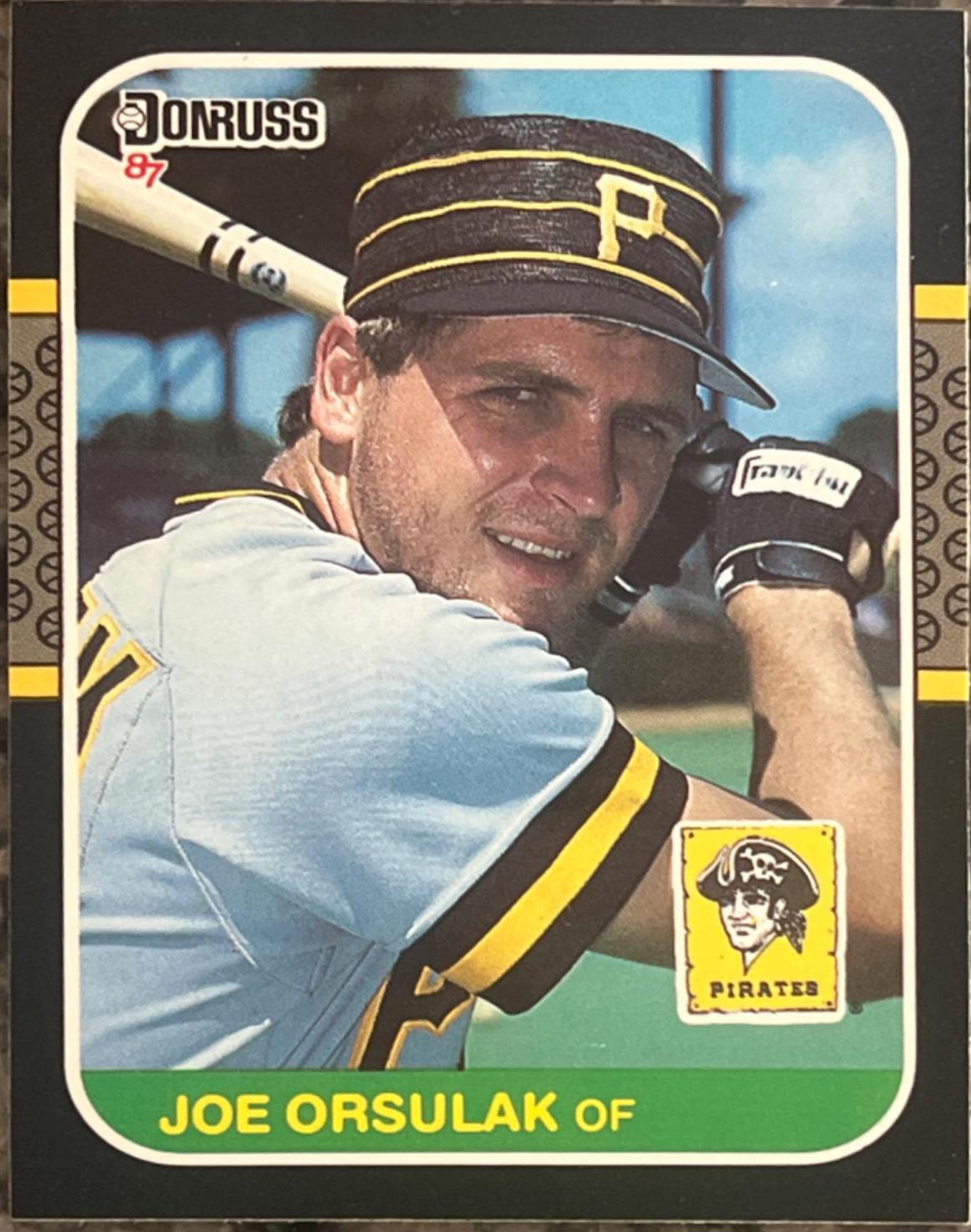 Joe Orsulak #291 Baseball Cards 1987 Donruss