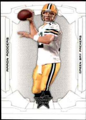 Aaron Rodgers #34 Football Cards 2008 Leaf Rookies & Stars
