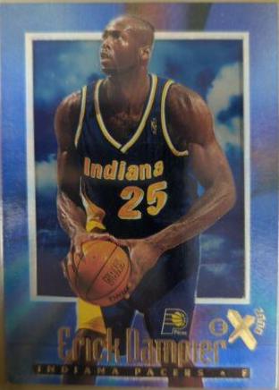Erick Dampier #26 Basketball Cards 1996 Skybox E-X2000